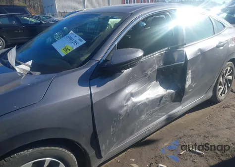 2017 Honda Civic Ex from USA, damaged, VIN 19XFC2F74HE214235